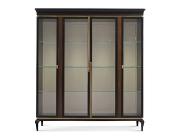 DILAN - Wooden display cabinet by A.R. Arredamenti - view 2